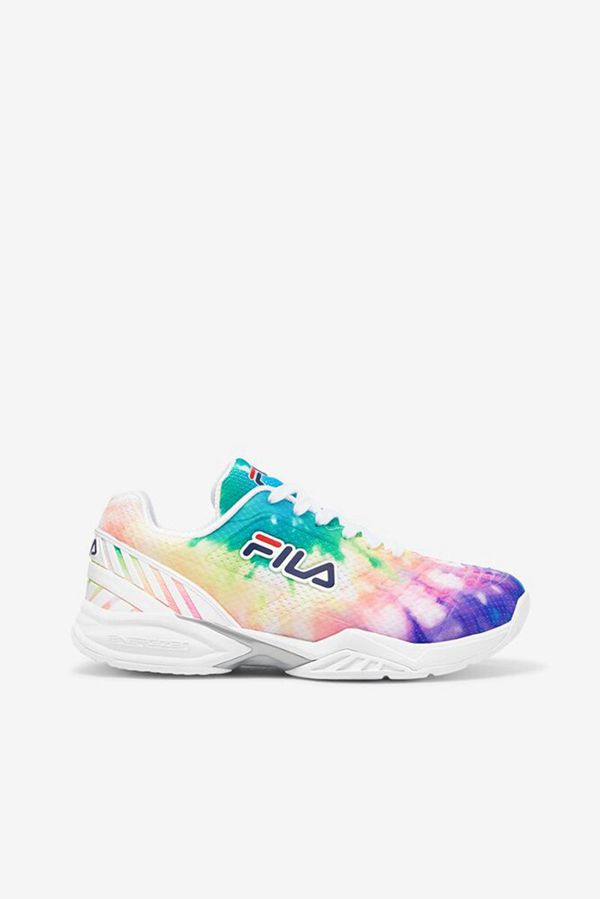 Fila Axilus 2 Energized Tie Dye Women's Tennis Shoes - Multicolor,NZ 890-50246